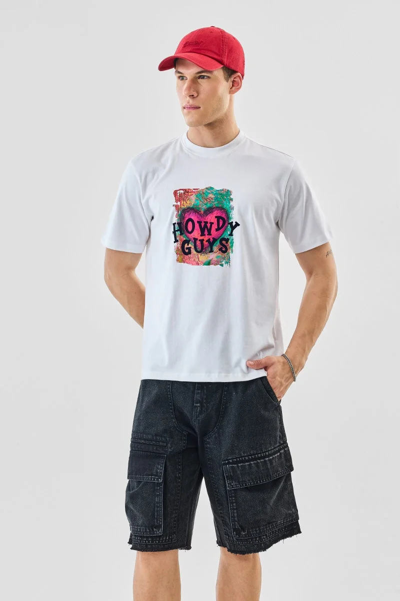 SNITCH Howdy Guys 100% Cotton T-Shirt